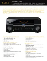 Pioneer VSX-01TXH 产品宣传册
