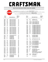 Craftsman D302390 Product Datasheet