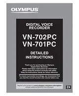 Olympus VN-702PC Manual Do Utilizador