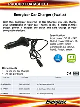 Energizer LCHECCCSM6 Merkblatt