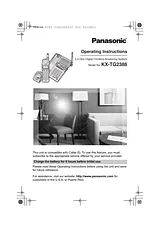 Panasonic KX-TG2388 Mode D'Emploi
