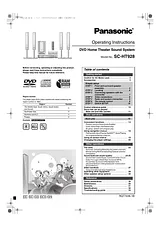 Panasonic SC-HT928 Operating Guide