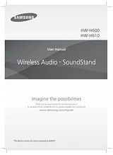 Samsung Soundstand
HW-H610 Manuel D’Utilisation