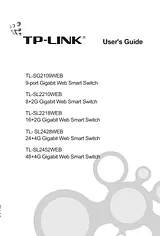 TP-LINK TL-SG2109WEB Справочник Пользователя