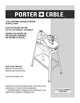 Porter-Cable PCB370SS Справочник Пользователя