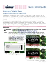 Dacor DYO230B Quick Setup Guide