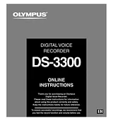 Olympus DS-3300 Ознакомительное Руководство