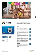 Olympus VG-140 VG140/BLK ユーザーズマニュアル