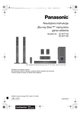 Panasonic SC-BTT 195 Guía De Operación