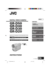 JVC GR-D20 지침 매뉴얼