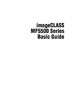Canon MF5550 Guide D’Information