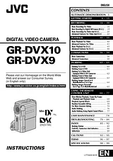 JVC GR-DVX9 Manuel D’Utilisation