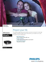 Philips Pocket projector PPX1230 PPX1230/EU Prospecto