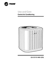 Trane Central Air Conditioning Manual Do Utilizador