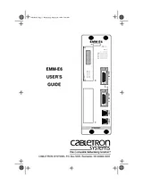 Cabletron Systems EMM-E6 Ethernet 사용자 설명서