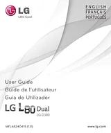 LG LGD380 사용자 매뉴얼