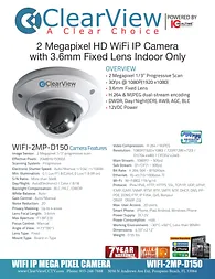 ClearView WIFI-2MP-D150 Owner's Manual