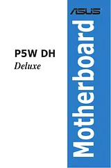 ASUS P5W DH Deluxe Manual De Usuario