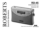 Roberts Radio RD-45 Справочник Пользователя