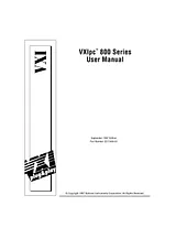 National Instruments 800 Series User Manual