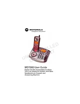 Motorola md7080 Guida Utente