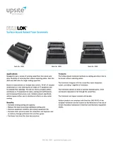 Upsite KoldLok Raised Floor Grommet Surface Mount 2020 Leaflet