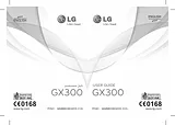LG GX300 Справочник Пользователя