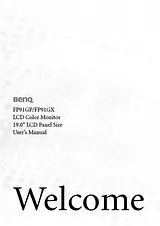 Benq FP91GP Manual De Usuario