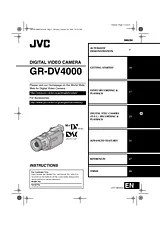 JVC GR-DV4000 지침 매뉴얼
