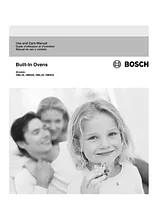 Bosch HBN3550UC Owner's Manual