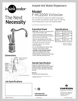 InSinkErator FHC2200C Техническое Описание