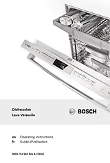 Bosch SHE53TL6UC 操作指南