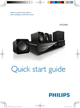 Philips HTD3500/12 Quick Setup Guide