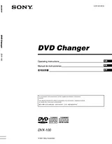Sony DVX-100 Manuel D’Utilisation