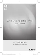 Samsung Gas Dryer with Steam Manual Do Utilizador