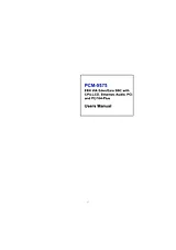 IBM PCM-9575 사용자 설명서