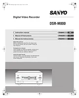 Sanyo DSR-M800 Manual Do Utilizador