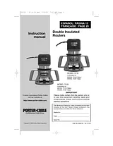 Porter-Cable 7519 Manual Do Utilizador