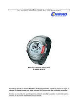 Beurer PM 70 Heart rate monitor watch with chest strap Grey, Red 675.30 데이터 시트