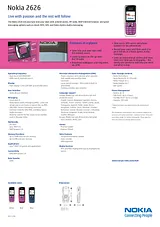 Nokia 2626 0023472 产品宣传页