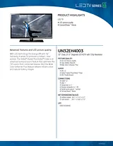 Samsung UN32EH4003F UN32EH4003FXZX Leaflet