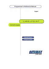 Datamax mp-compact4 참조 매뉴얼