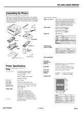 Epson EPL-6000 Manual De Usuario