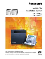 Panasonic KX-TDA100 ユーザーズマニュアル