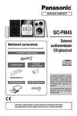 Panasonic SC-PM45 Operating Guide