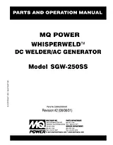 Multiquip SGW-250SS 用户手册
