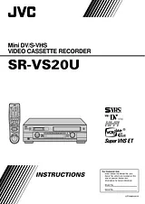 JVC SR-VS20U Справочник Пользователя