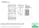 Bkl Electronic Angled header, pitch 2.54 Grid pitch: 2.54 mm Number of pins: 2 Nominal current: 2 A 72627 Datenbogen