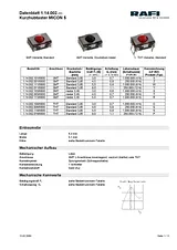 Rafi Pushbutton 42 Vdc 0.1 A 1 x Off/(On) 1.14.002.001/0000 momentary 1 pc(s) 1.14.002.101/0000 Data Sheet