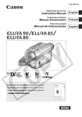 Canon ELURA 85 지침 매뉴얼